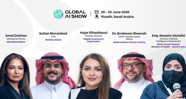 Global AI Show Riyadh Reveals a Powerhouse Speaker Lineup Shaping the Future of Artificial Intelligence in the Middle East